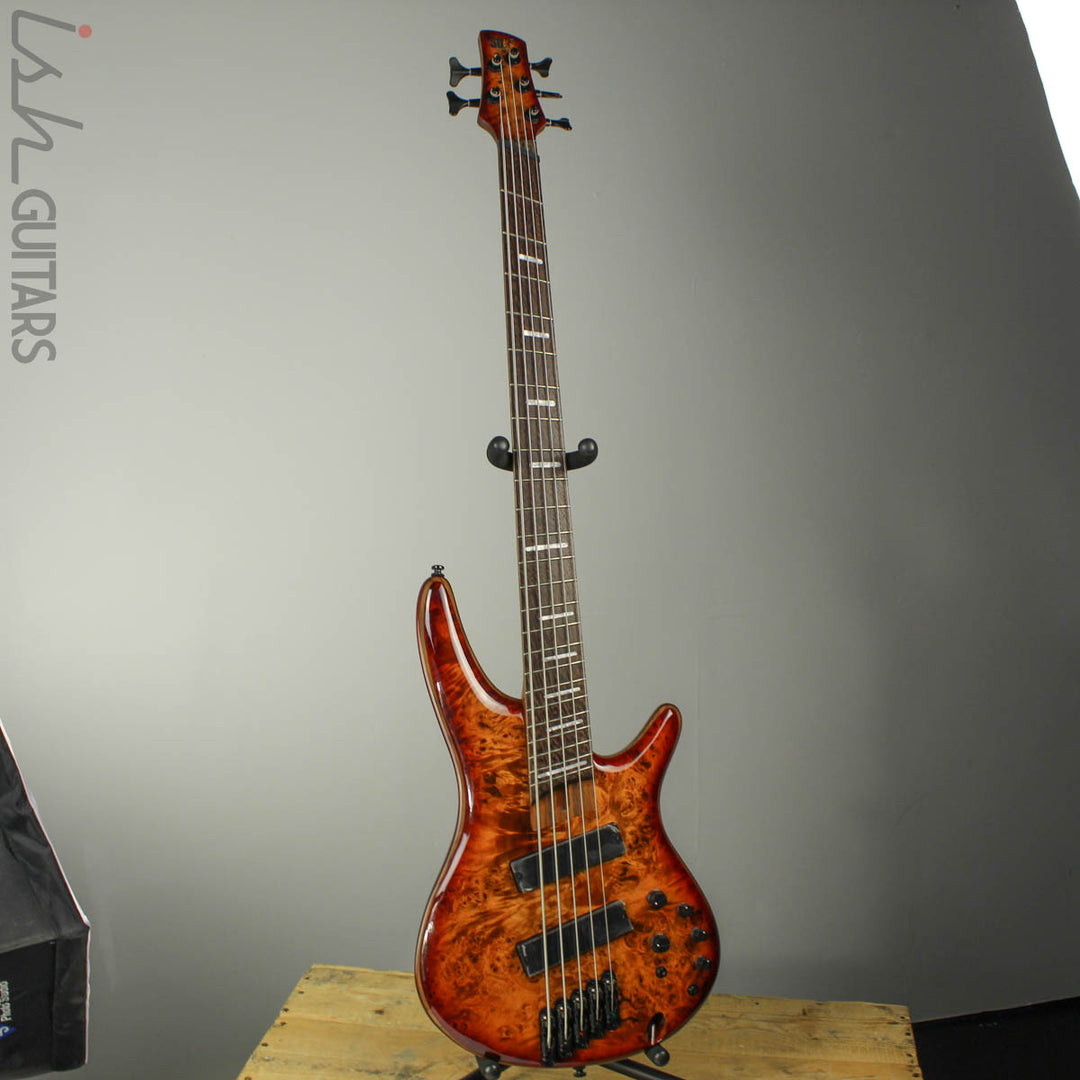 2018 Ibanez SRMS805BTT Brown Topaz Burst