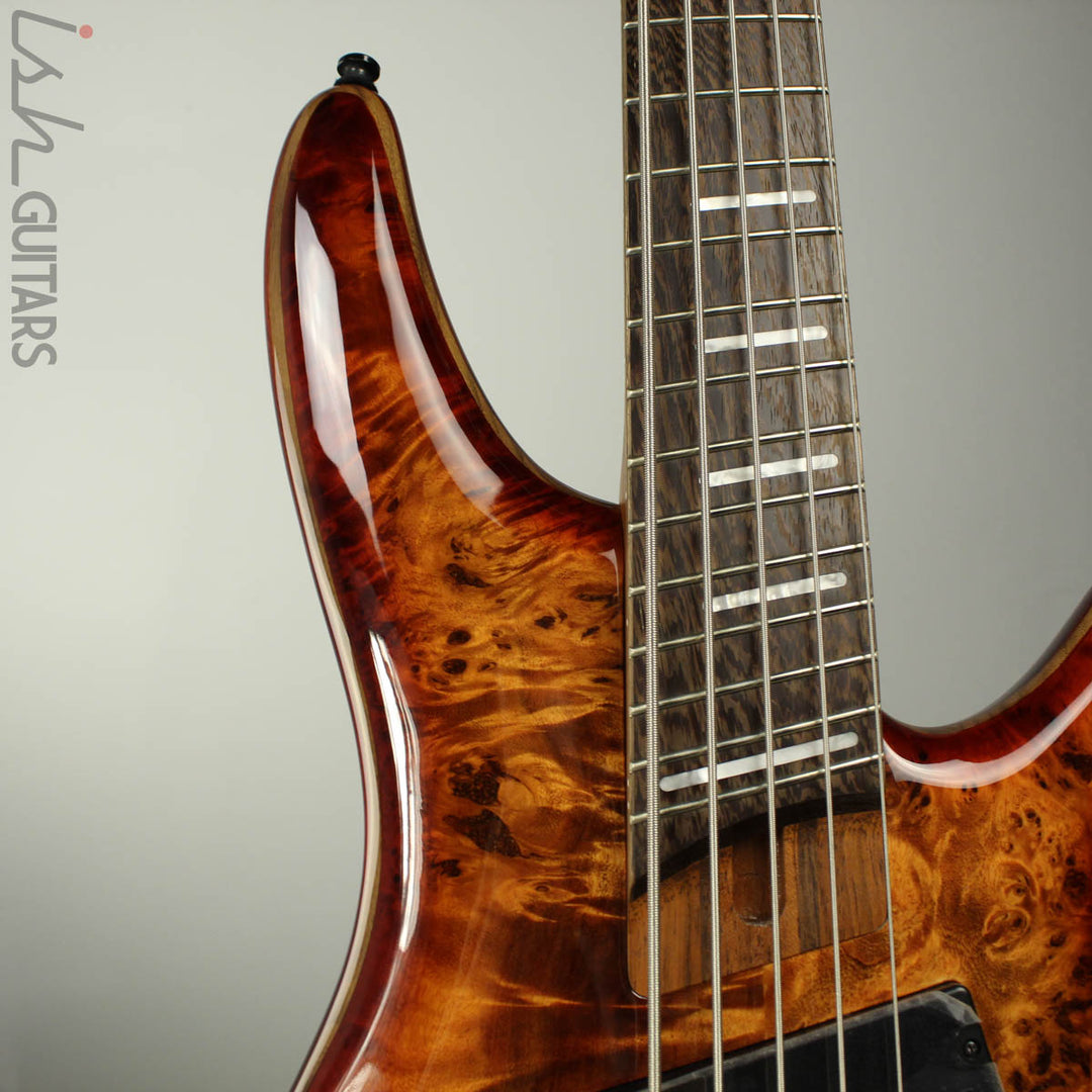 2018 Ibanez SRMS805BTT Brown Topaz Burst