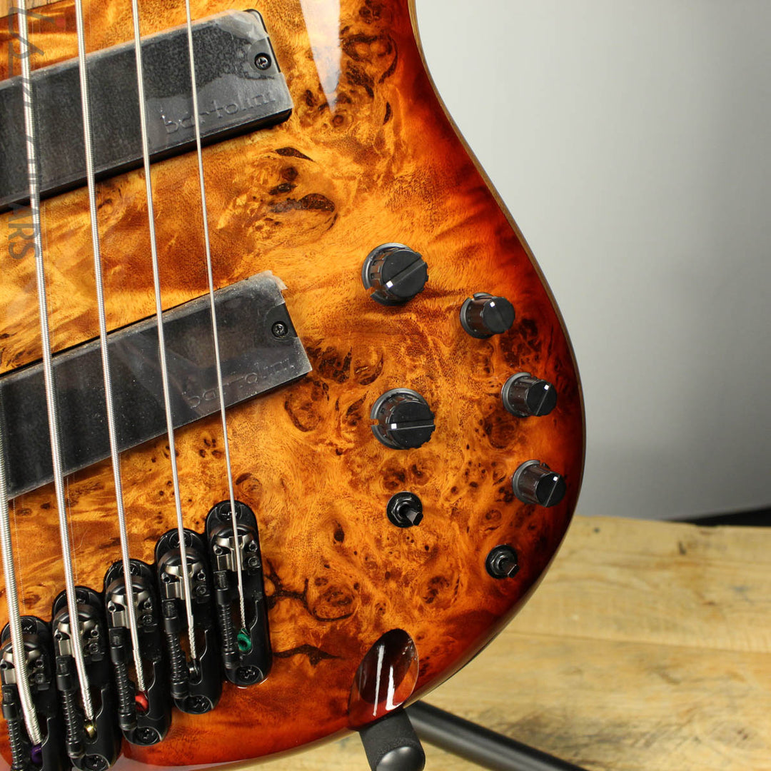2018 Ibanez SRMS805BTT Brown Topaz Burst