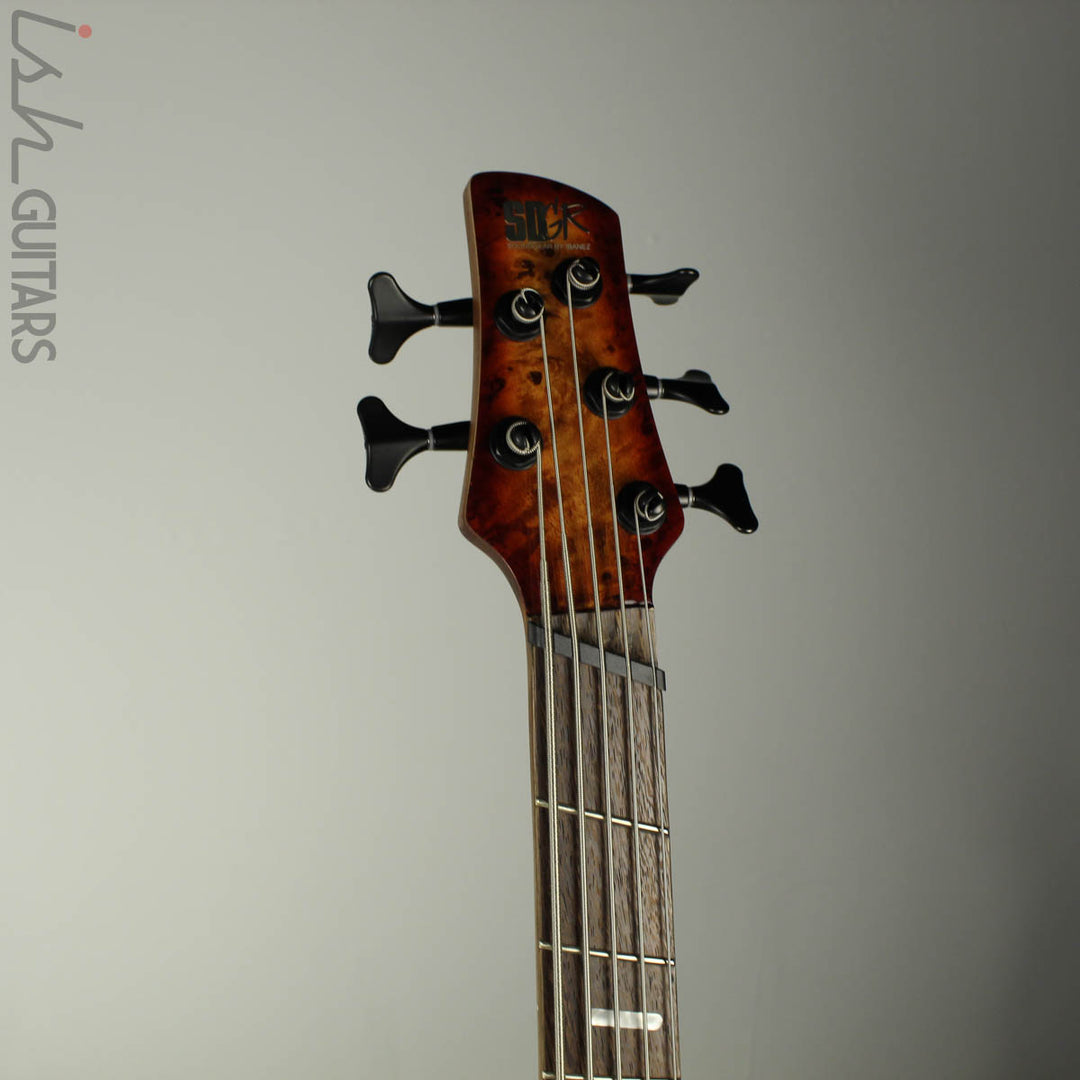 2018 Ibanez SRMS805BTT Brown Topaz Burst