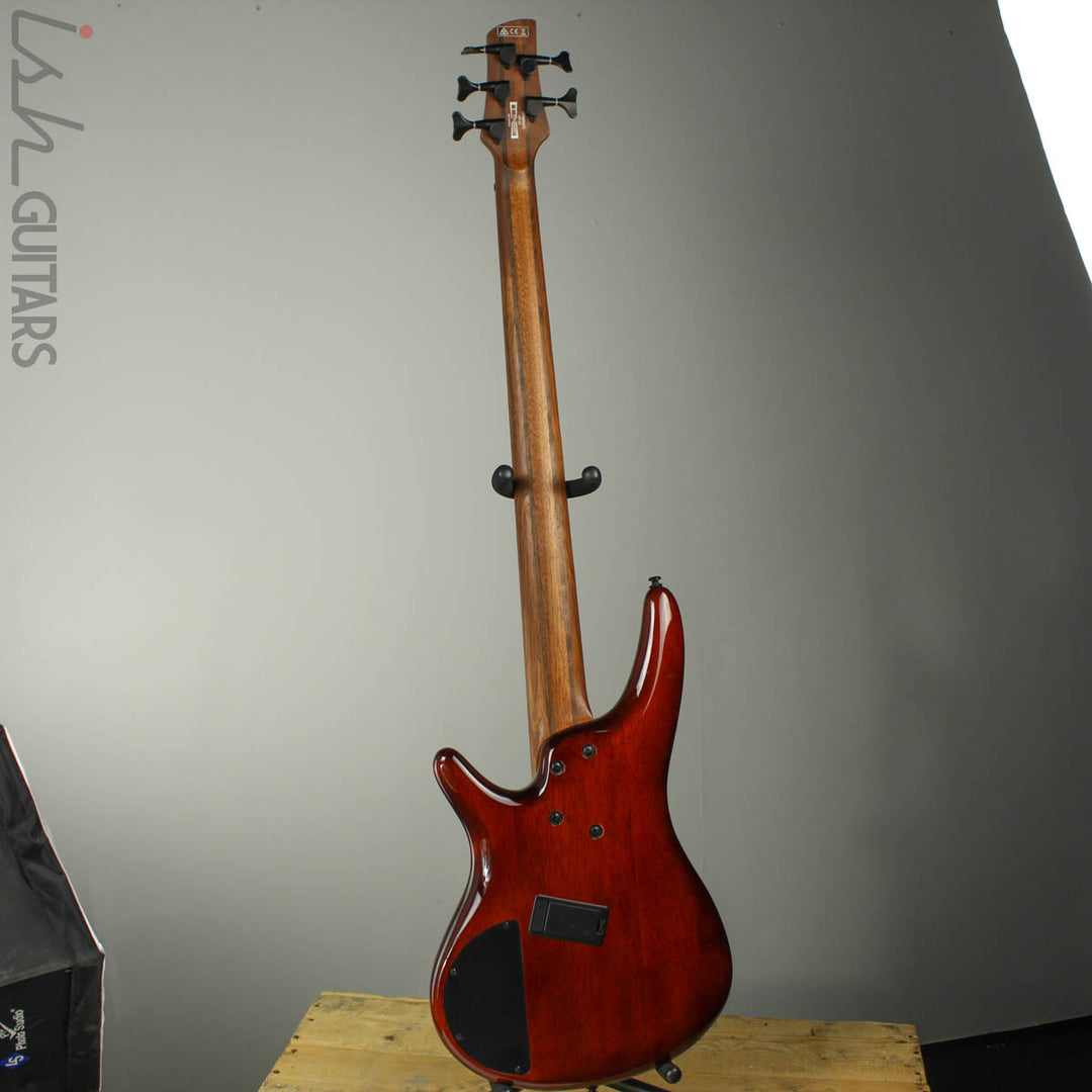 2018 Ibanez SRMS805BTT Brown Topaz Burst