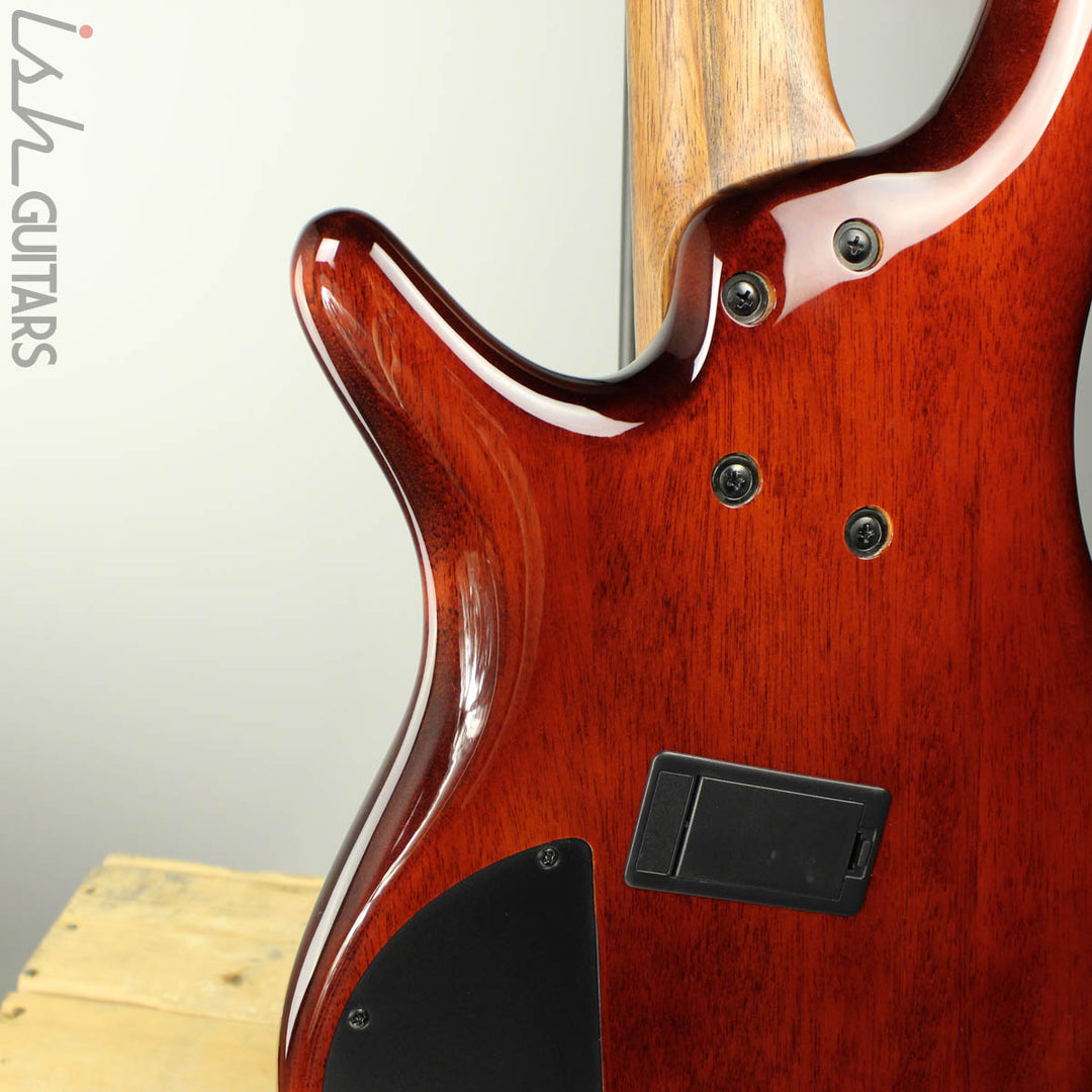 2018 Ibanez SRMS805BTT Brown Topaz Burst