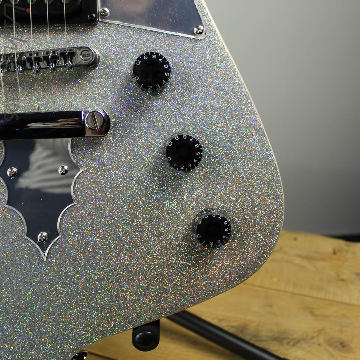 Ibanez PS60 SSL Paul Stanley Signature Silver Sparkle – Ish Guitars