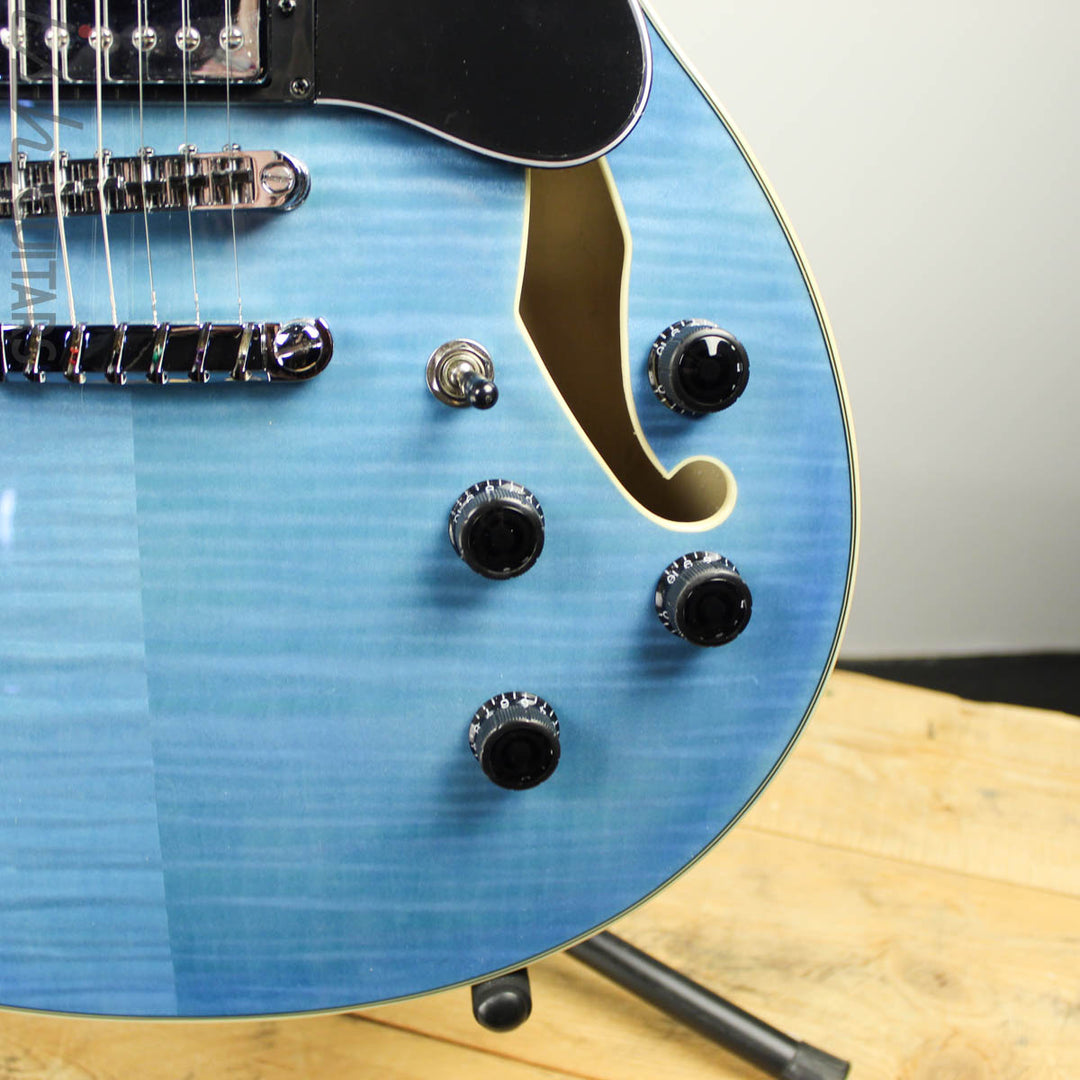 Ibanez Artcore AS73FM Azure Blue Gradation