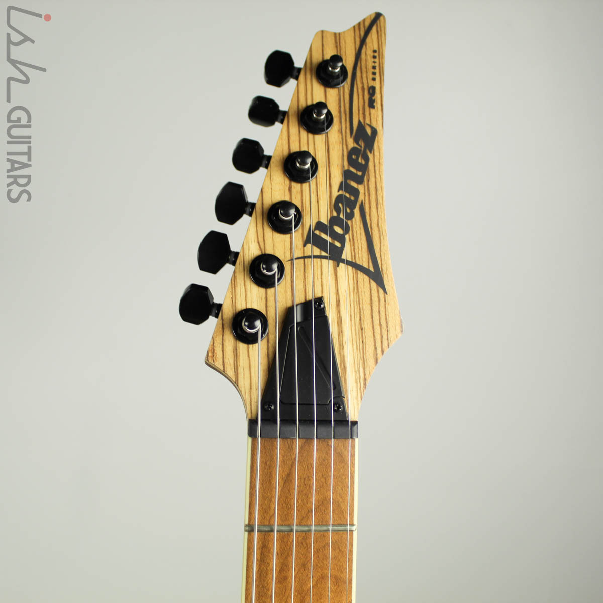Ibanez Exotic RGEW521M Zebrawood Natural Flat B-STOCK – Ish Guitars