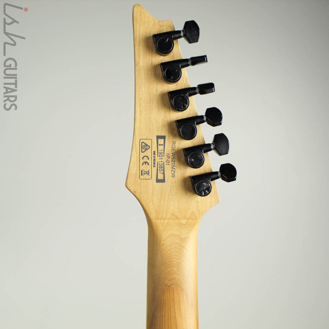 Ibanez Exotic RGEW521M Zebrawood Natural Flat B-STOCK