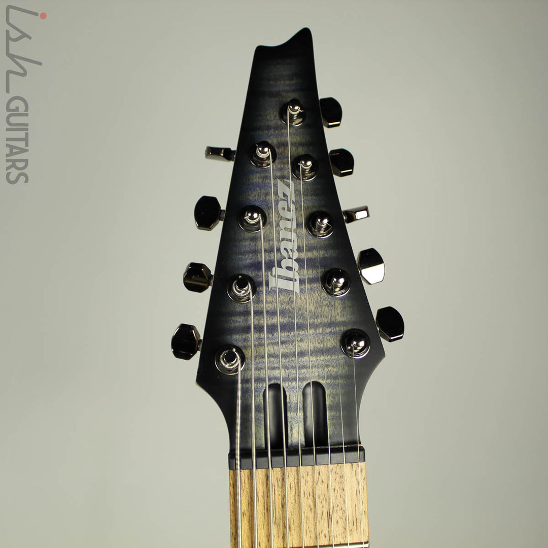 Ibanez RGIR9FME Iron Label 9-String Faded Denim Blue Burst