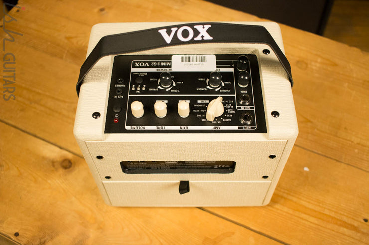 Vox Mini3 G2 Battery Powered Modeling Amp Ivory