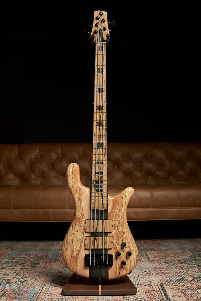 Spector USA Woodstock Custom Collection NS-5XL Rob Spalted Maple