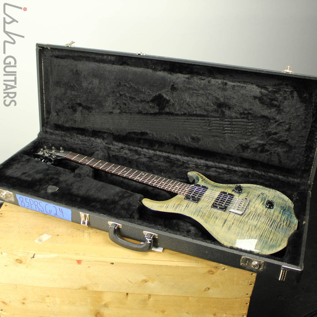 1985 PRS Custom 24 Whale Blue Faded