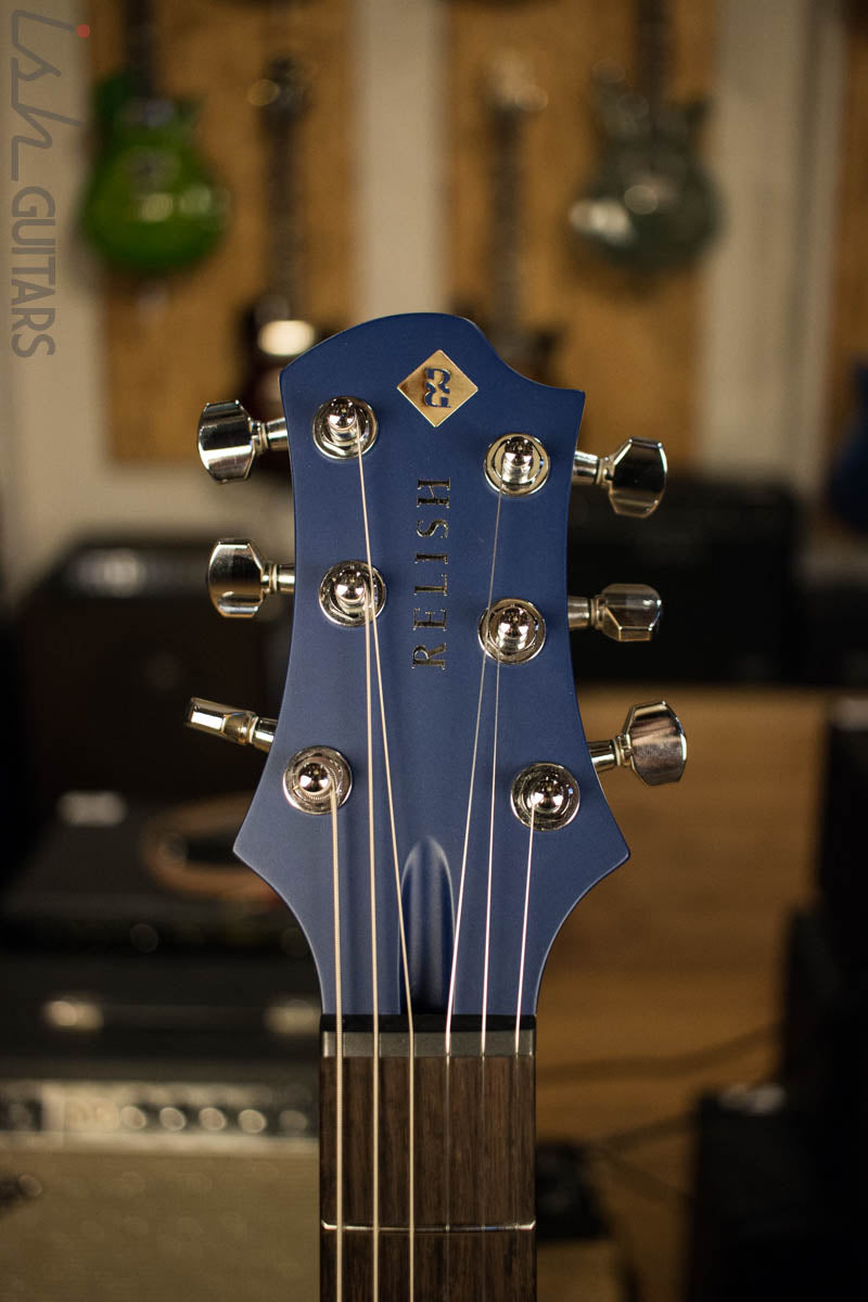 Relish Guitars Mary Aluminum Marine Blue Electric Guitar