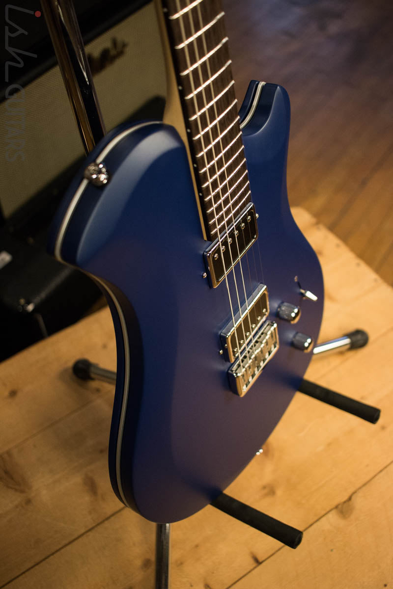 Relish Guitars Mary Aluminum Marine Blue Electric Guitar
