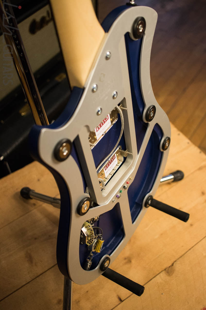 Relish Guitars Mary Aluminum Marine Blue Electric Guitar