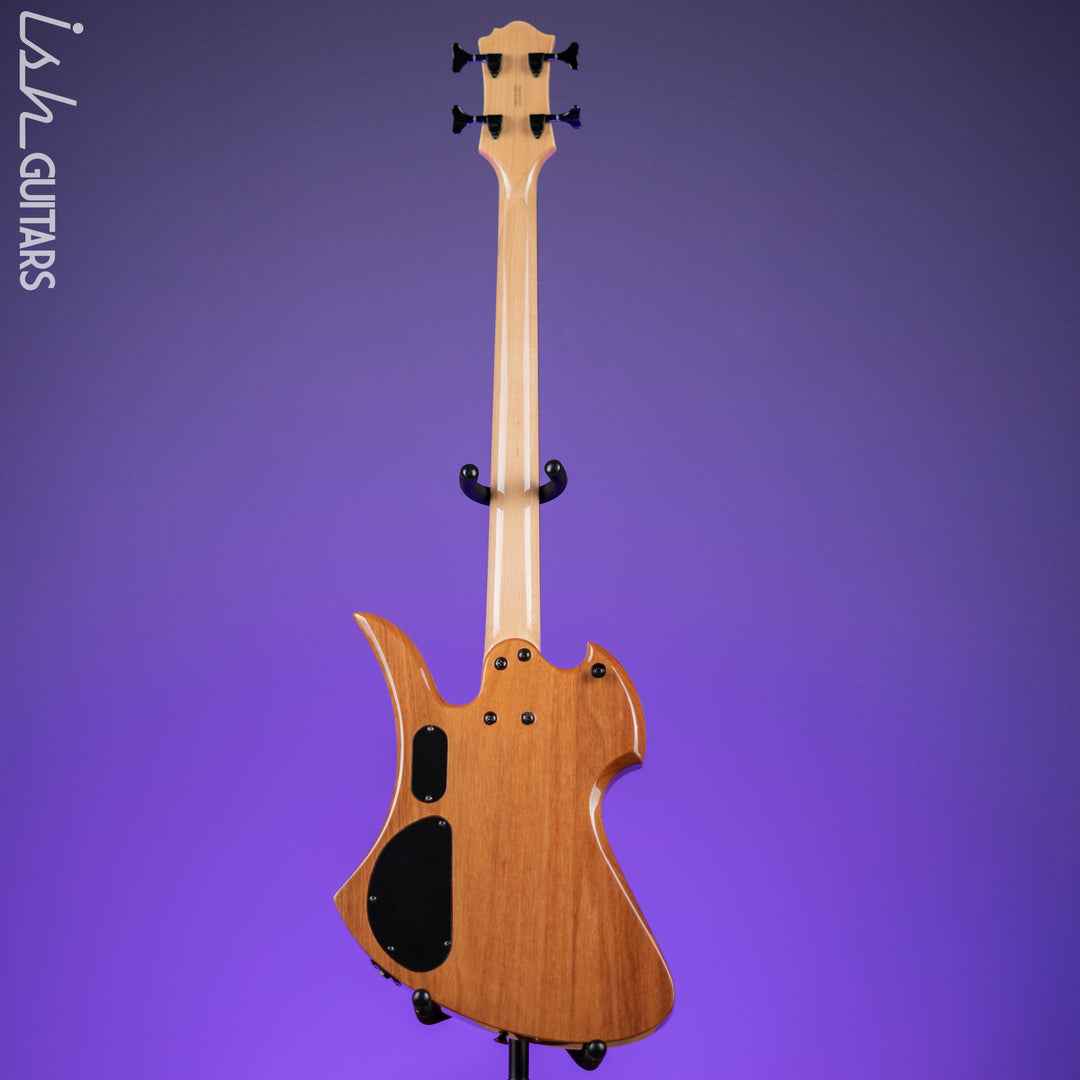 2005 BC Rich Mockingbird NJ Series Bass Guitar Natural