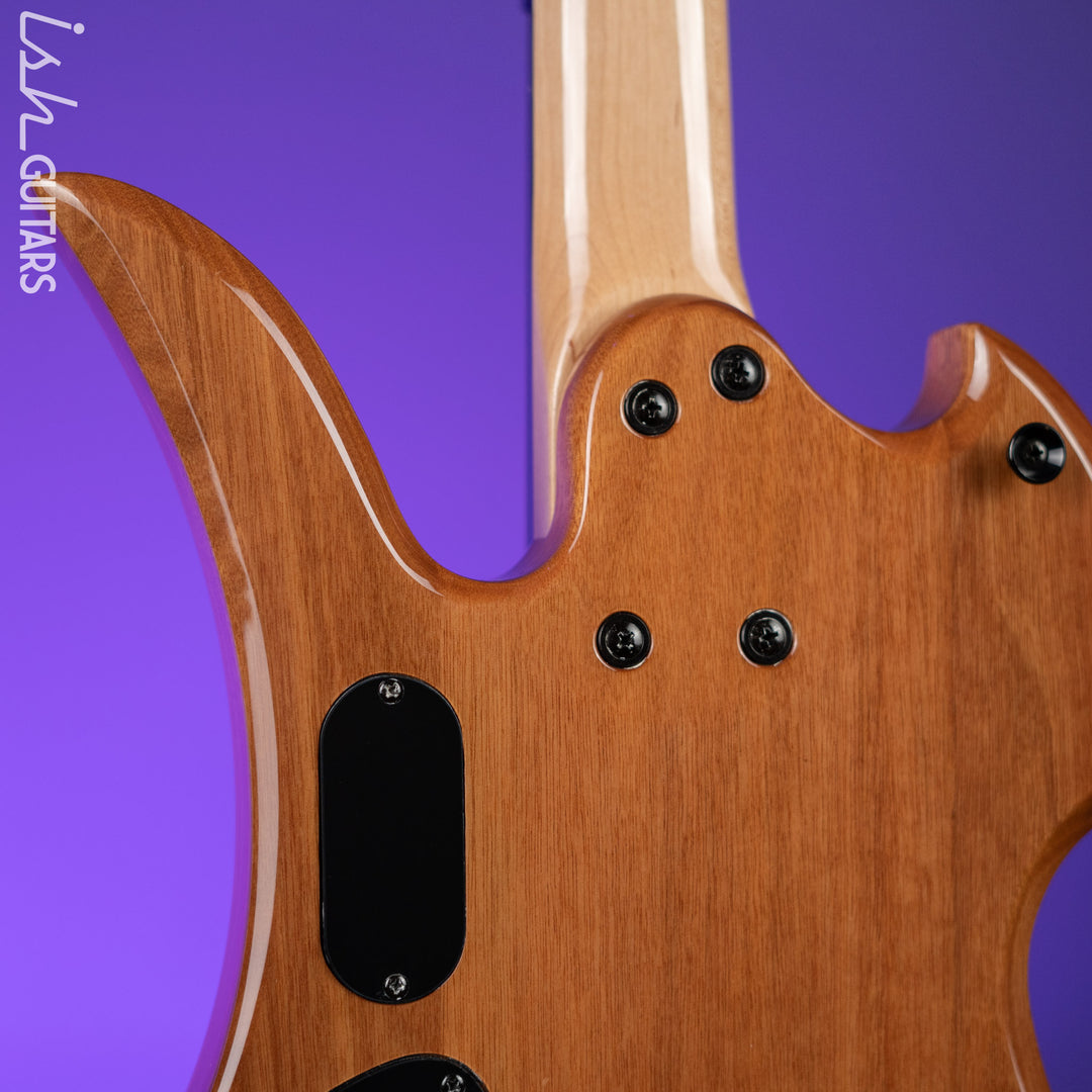 2005 BC Rich Mockingbird NJ Series Bass Guitar Natural