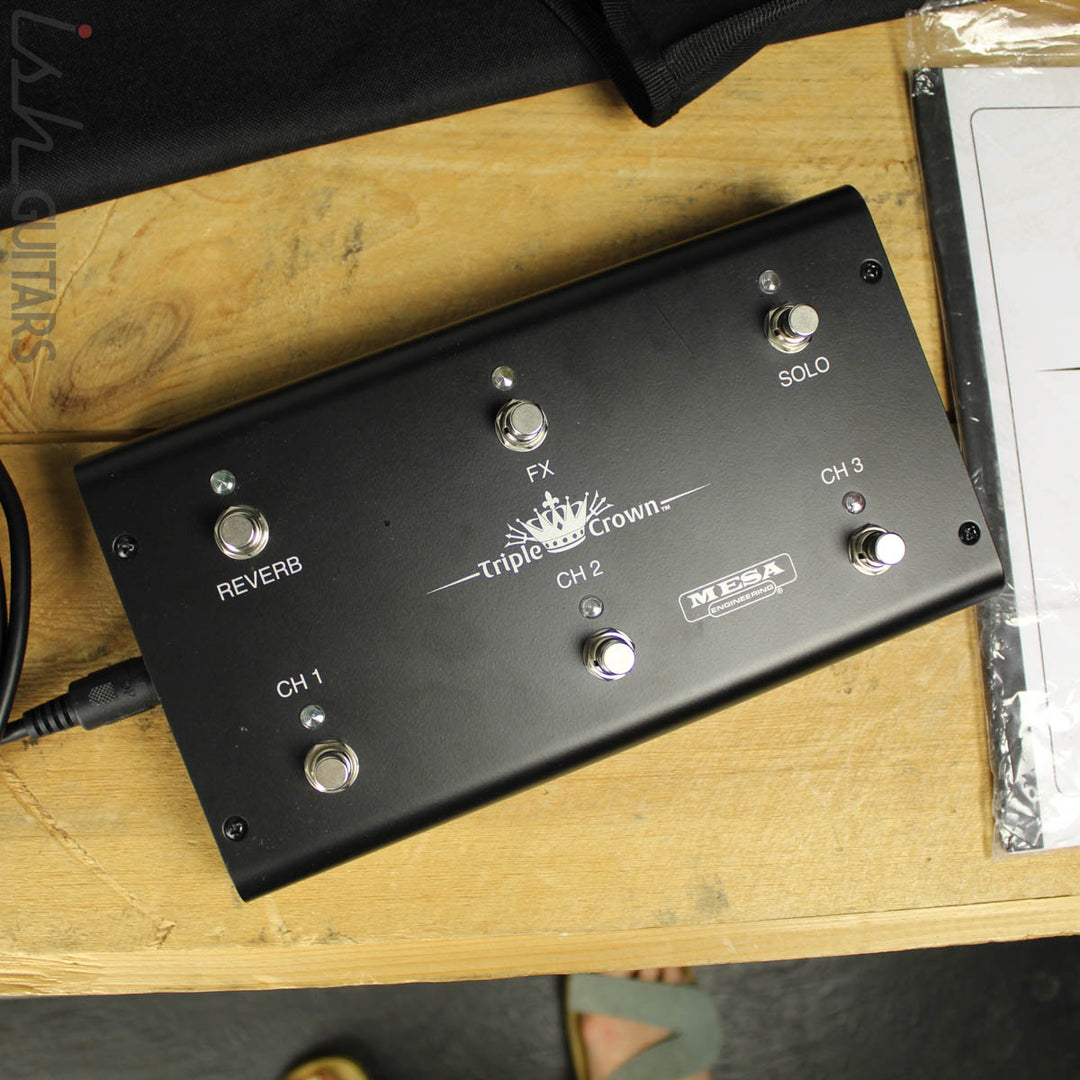 Mesa Boogie TC-50 Triple Crown Amplifier Head w/ Footswitch and Cover