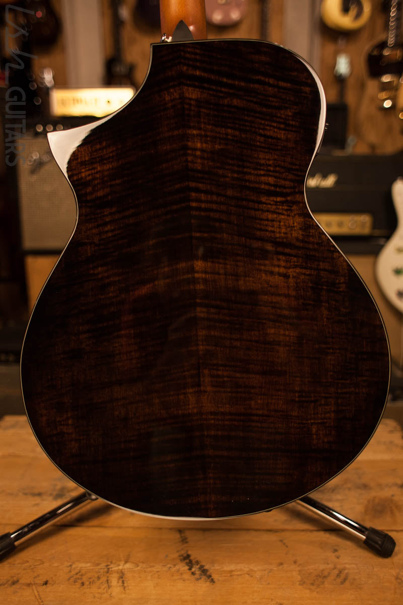 2018 Ibanez Artwood AEWC4012FM Tiger Burst Hi Gloss 12 String Acoustic