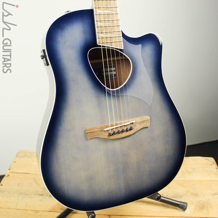 Ibanez ALT30 Indigo Blue Burst Acoustic Guitar
