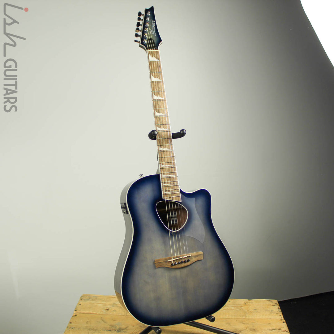 Ibanez ALT30 Indigo Blue Burst Acoustic Guitar