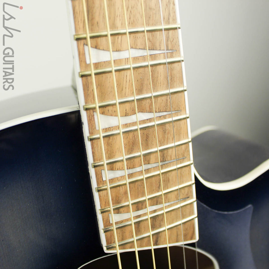 Ibanez ALT30 Indigo Blue Burst Acoustic Guitar