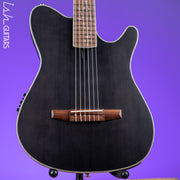 Ibanez TOD10N Tim Henson Signature Nylon Acoustic-Electric Guitar Transparent Black Flat