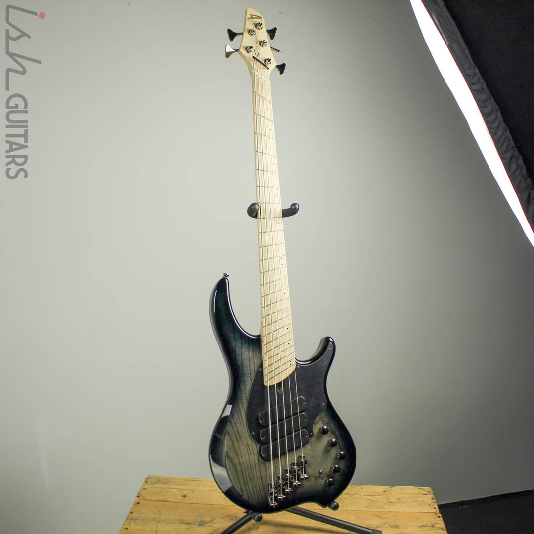 Dingwall Combustion 5-String 3-PUP 2 Tone Blackburst Swamp Ash Top