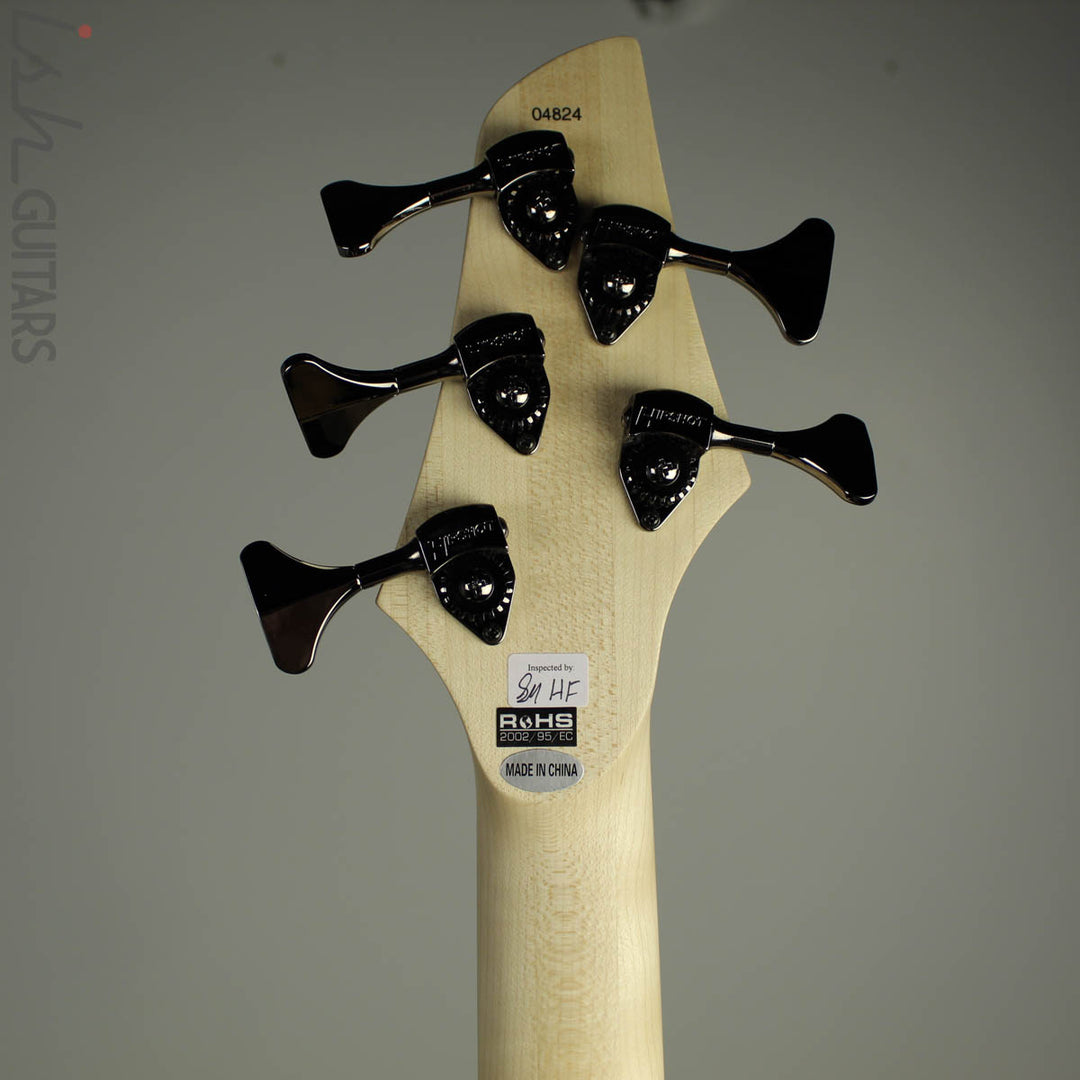 Dingwall Combustion 5-String 3-PUP 2 Tone Blackburst Swamp Ash Top