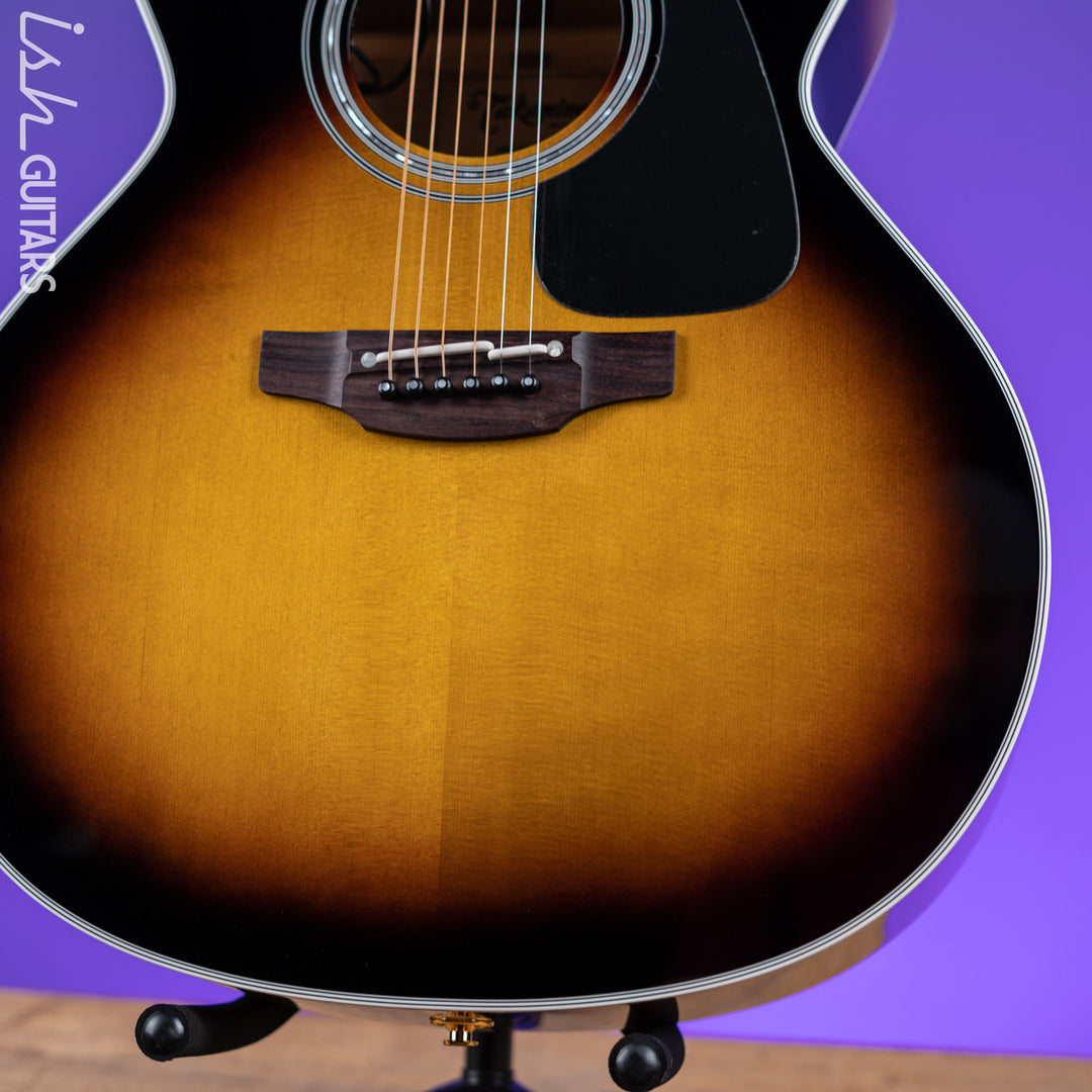 Takamine P6JC Jumbo Acoustic-Electric Guitar Brown Sunburst Gloss Demo