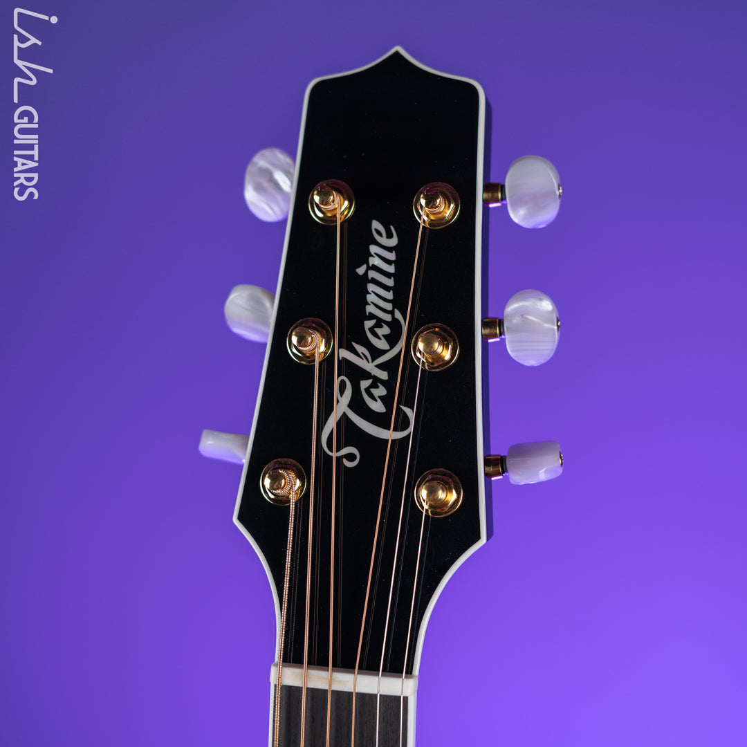 Takamine P6JC Jumbo Acoustic-Electric Guitar Brown Sunburst Gloss Demo