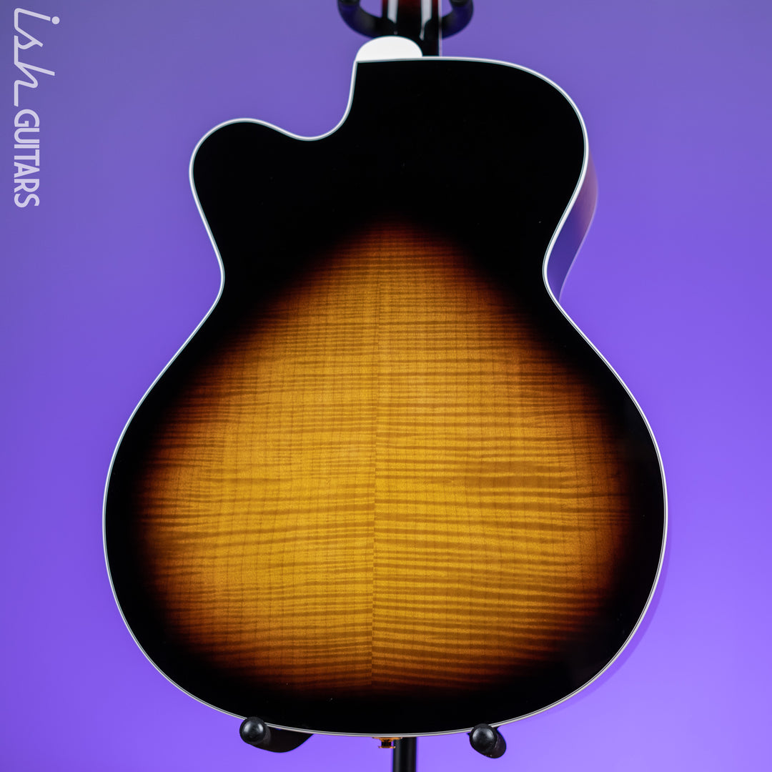 Takamine P6JC Jumbo Acoustic-Electric Guitar Brown Sunburst Gloss Demo