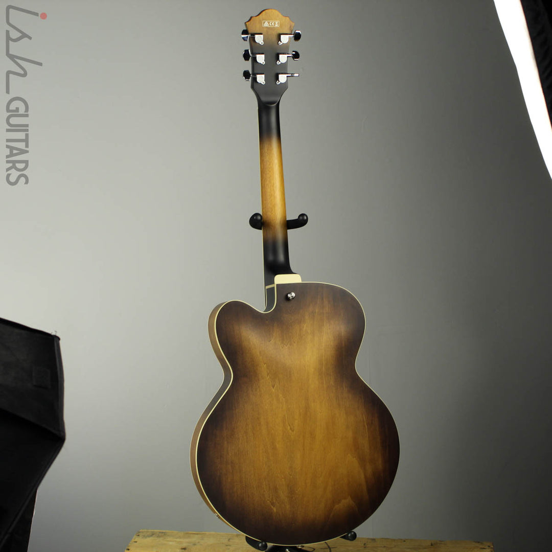 2018 Ibanez AF55 Artcore Hollowbody Electric Tobacco Flat