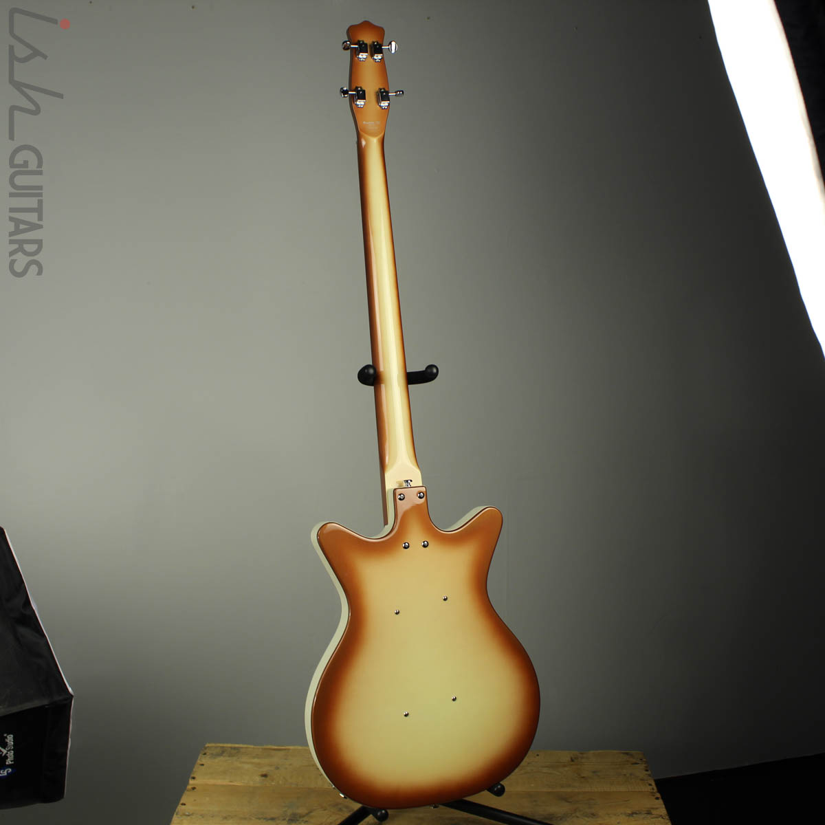 Danelectro 59DC Long Scale Bass Guitar Copper Burst – Ish Guitars