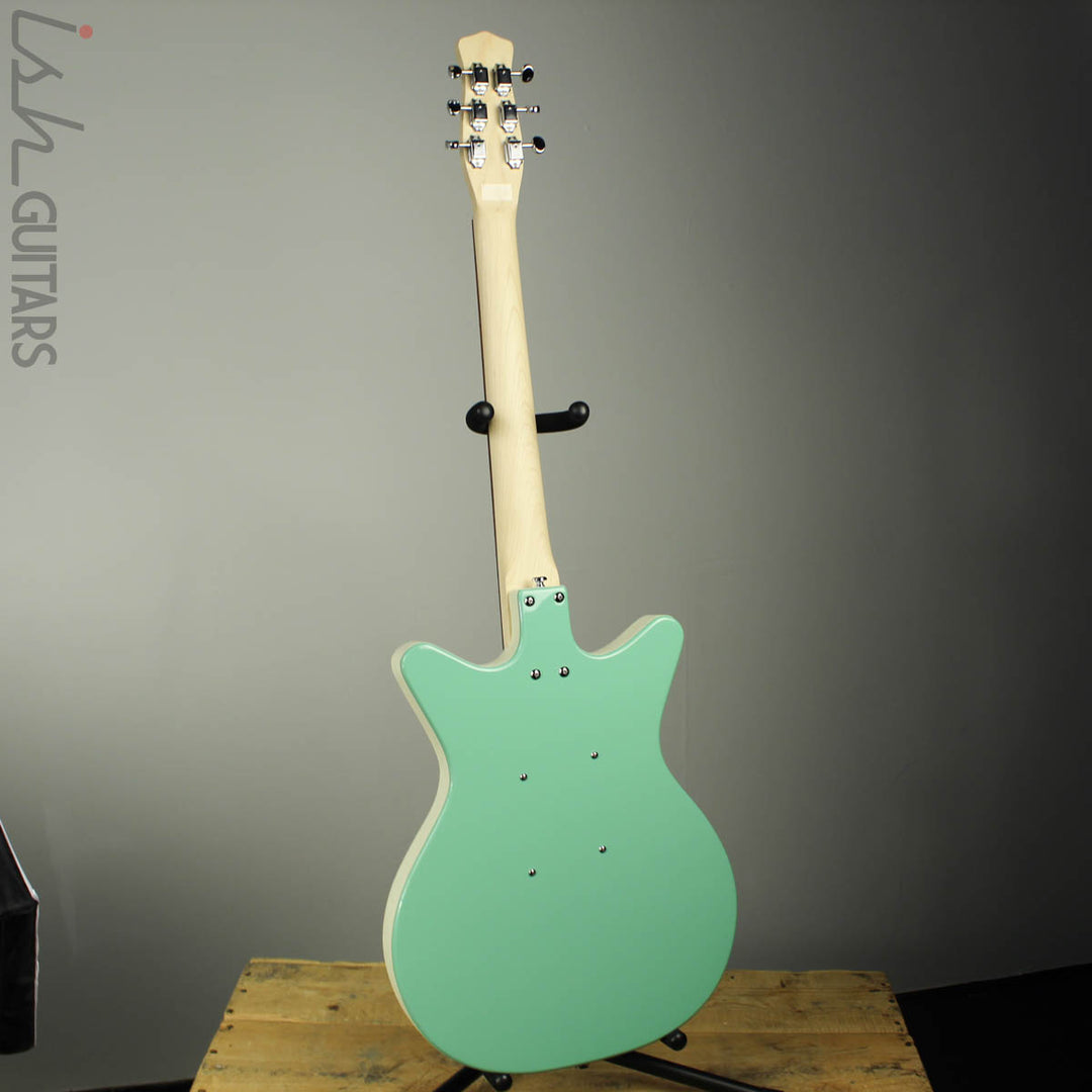 Danelectro Stock 59 Aqua Solidbody Electric Guitar (DEMO VIDEO)