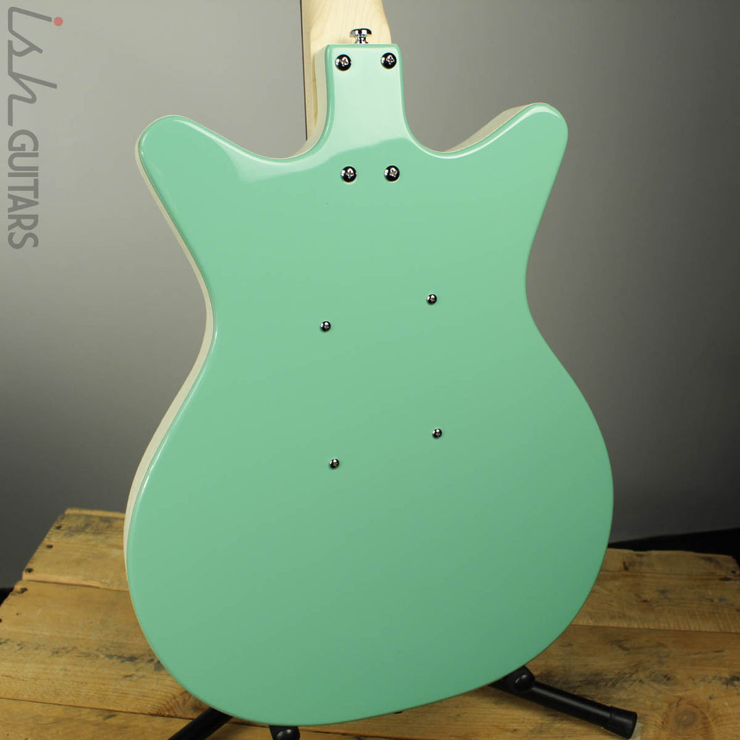 Danelectro Stock 59 Aqua Solidbody Electric Guitar (DEMO VIDEO)