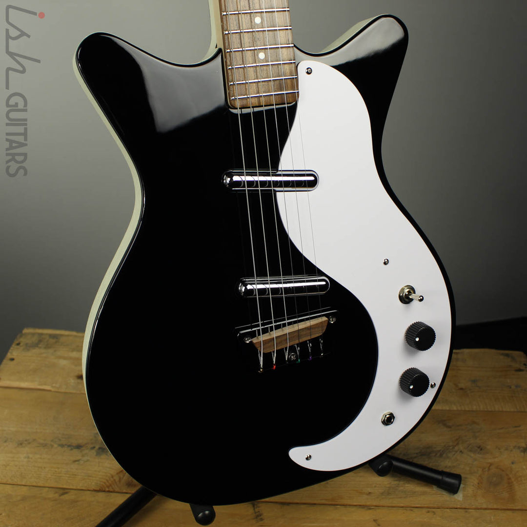 Danelectro Stock 59 Black Electric Guitar (DEMO VIDEO)