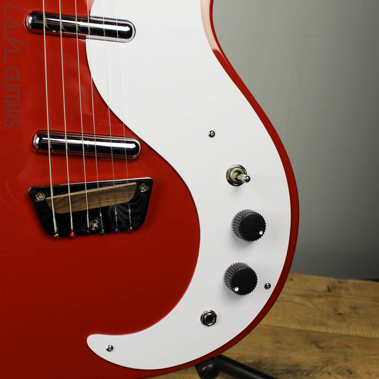 Danelectro Stock 59 Red Electric Guitar (DEMO VIDEO)