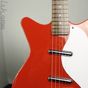 Danelectro Stock 59 Red Electric Guitar (DEMO VIDEO)