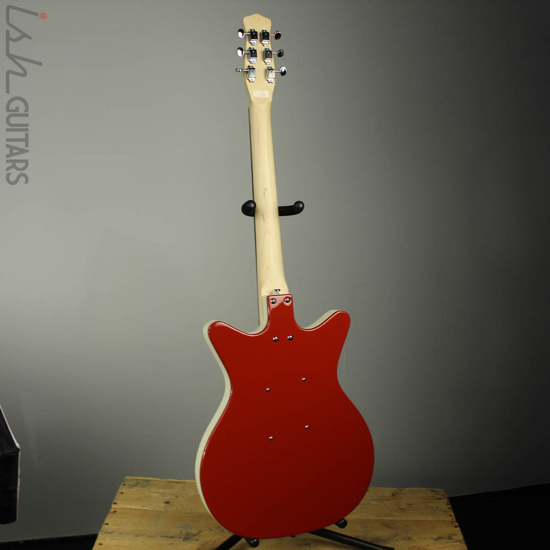 Danelectro Stock 59 Red Electric Guitar (DEMO VIDEO)
