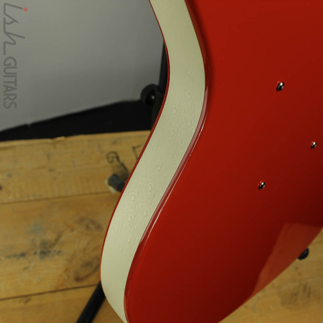 Danelectro Stock 59 Red Electric Guitar (DEMO VIDEO)