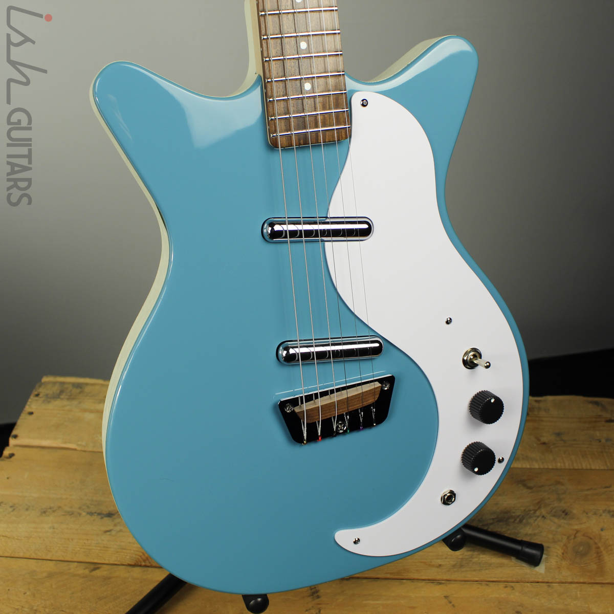 Danelectro Stock 59 Aquamarine Electric Guitar (DEMO VIDEO) – Ish