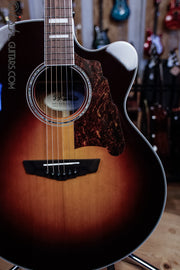 D'Angelico New York Premier Madison Jumbo Acoustic Guitar Sunburst DAPJ600VSBCP