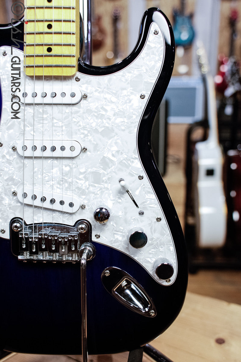 G&amp;L Legacy Tribute Blue Upgraded Pickups and Tuners and Case!