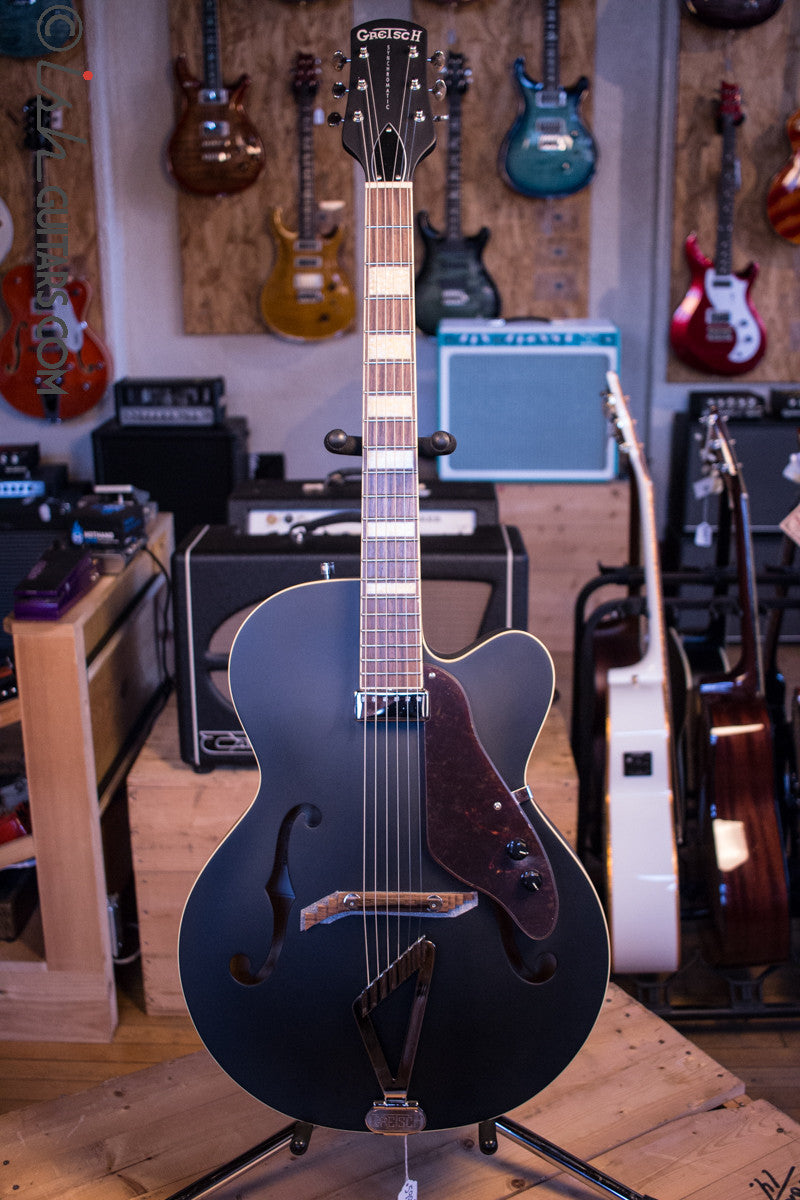 Gretsch Guitars G100CE Synchromatic Archtop Electric Guitar Black w/ Hard Case