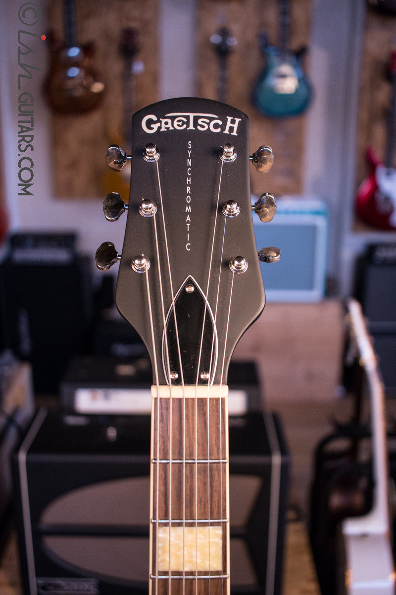 Gretsch Guitars G100CE Synchromatic Archtop Electric Guitar Black w/ Hard Case
