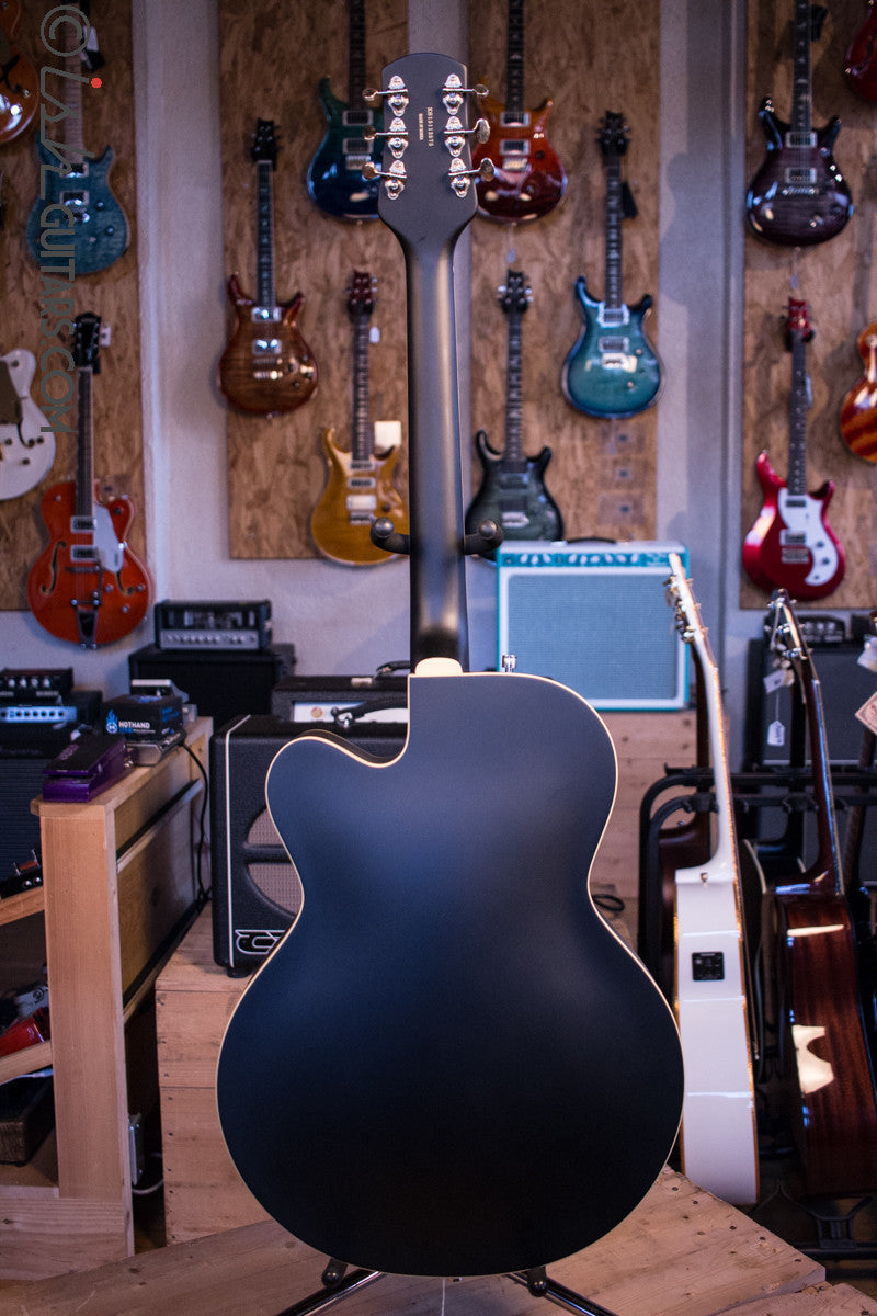 Gretsch Guitars G100CE Synchromatic Archtop Electric Guitar Black w/ Hard Case