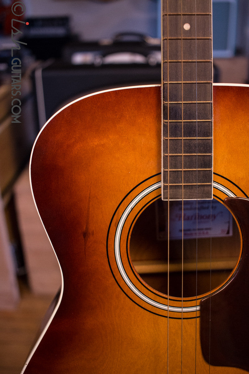 Harmony Acoustic Guitar H4102 Tenor 4 String Vintage