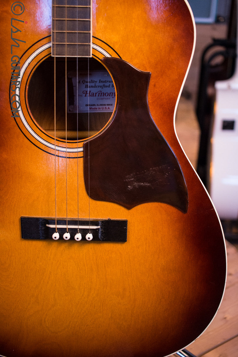 Harmony Acoustic Guitar H4102 Tenor 4 String Vintage