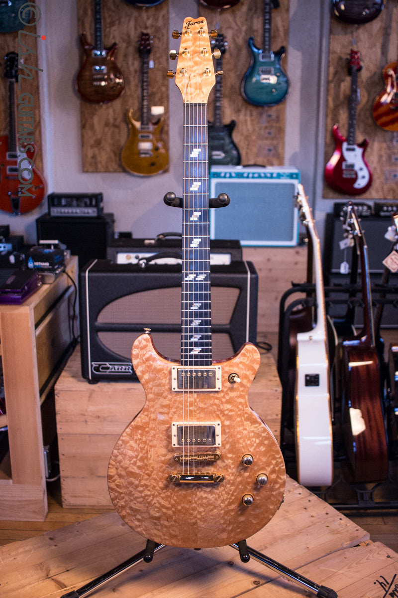 Jaros Memphis Custom Electric Guitar Quilted Maple Top Early Serial 