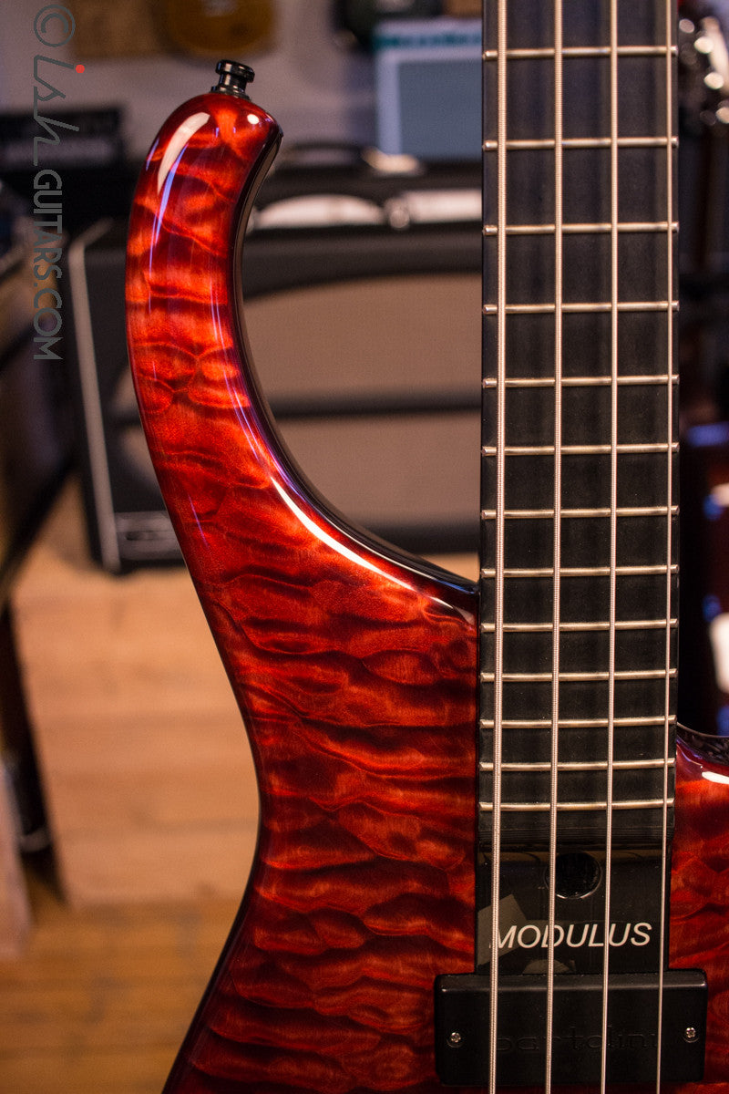 Modulus Quantum 4 String Quilted Maple Top Amazing Condition