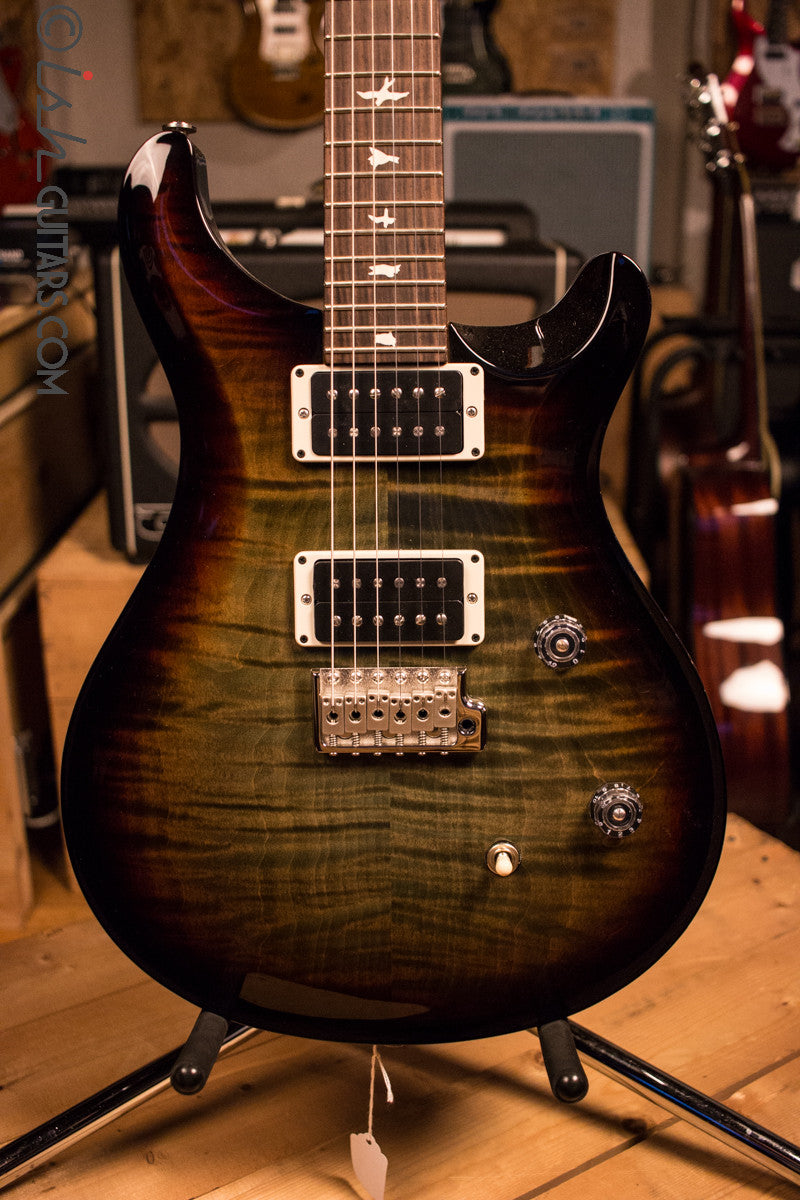 Paul Reed Smith PRS CE24 Custom Color Trampas Green Tobacco Burst Electric Guitar